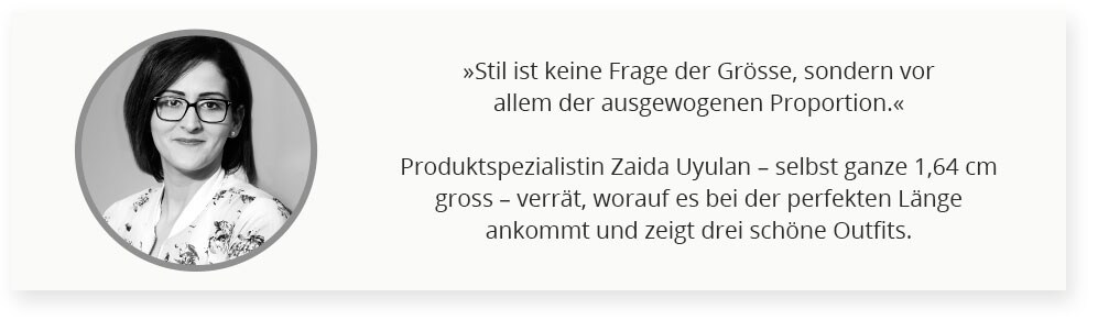 Stil ist keine Frage der Grösse | Walbusch Stil ist keine Frage der Grösse | Walbusch