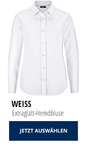 Extraglatt-Hemdbluse Weiss | Walbusch