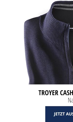 Troyer Cashmere Touch Navy | Walbusch