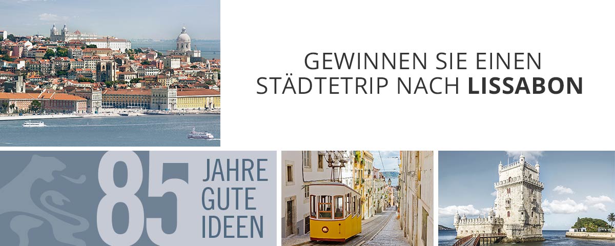 Gewinnspiel Lissabon | Walbusch Gewinnspiel Lissabon | Walbusch